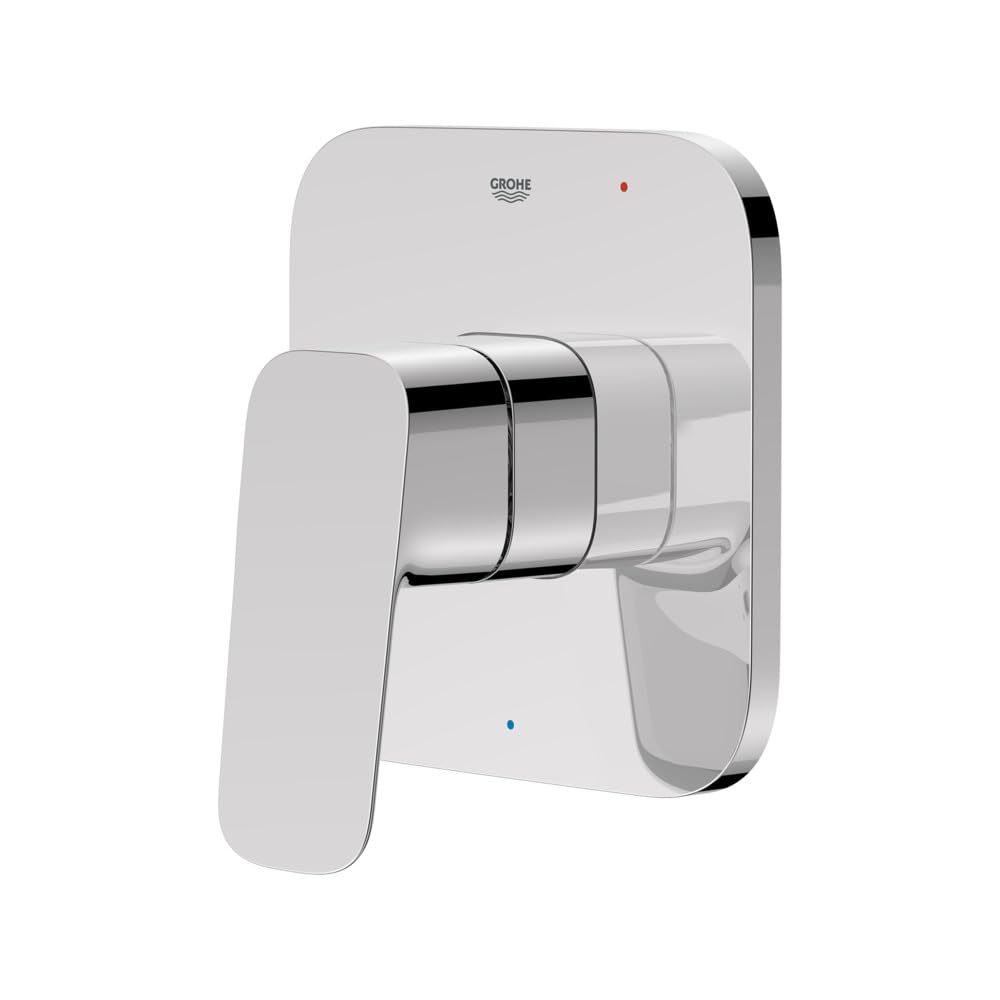 Grohe 1019280000 Cubeo Pressure Balance Valve Trim with Cartridge, StarLight Chrome - Image 6