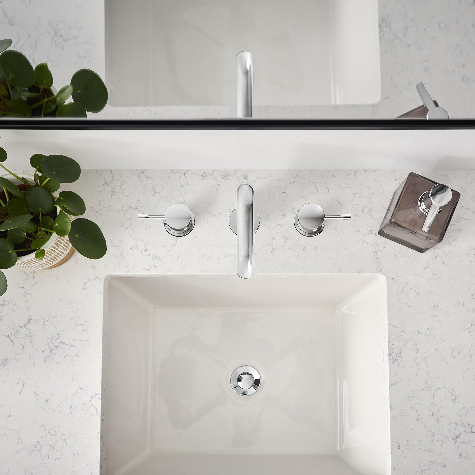 GROHE 2029700A Essence, 8-inch Widespread 2-Handle M-Size Bathroom Faucet 1.2 GPM, Chrome - Image 6