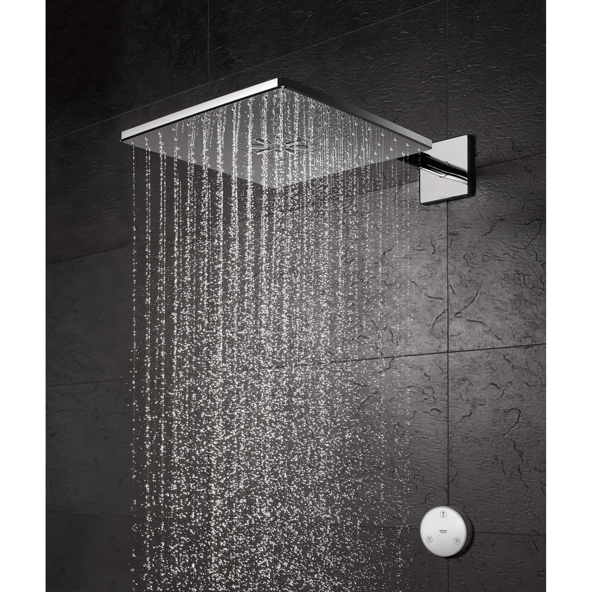 GROHE 26645000 Rainshower SmartConnect Showerhead with 2 Spray and Remote Control, Starlight Chrome - Image 7