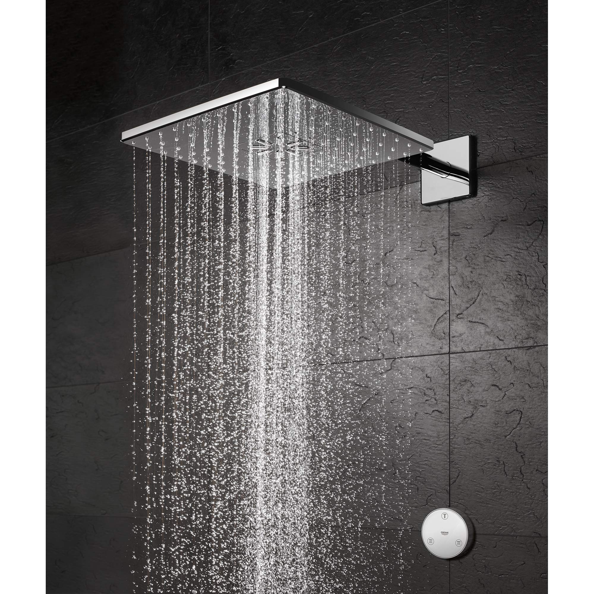 GROHE 26645000 Rainshower SmartConnect Showerhead with 2 Spray and Remote Control, Starlight Chrome - Image 8