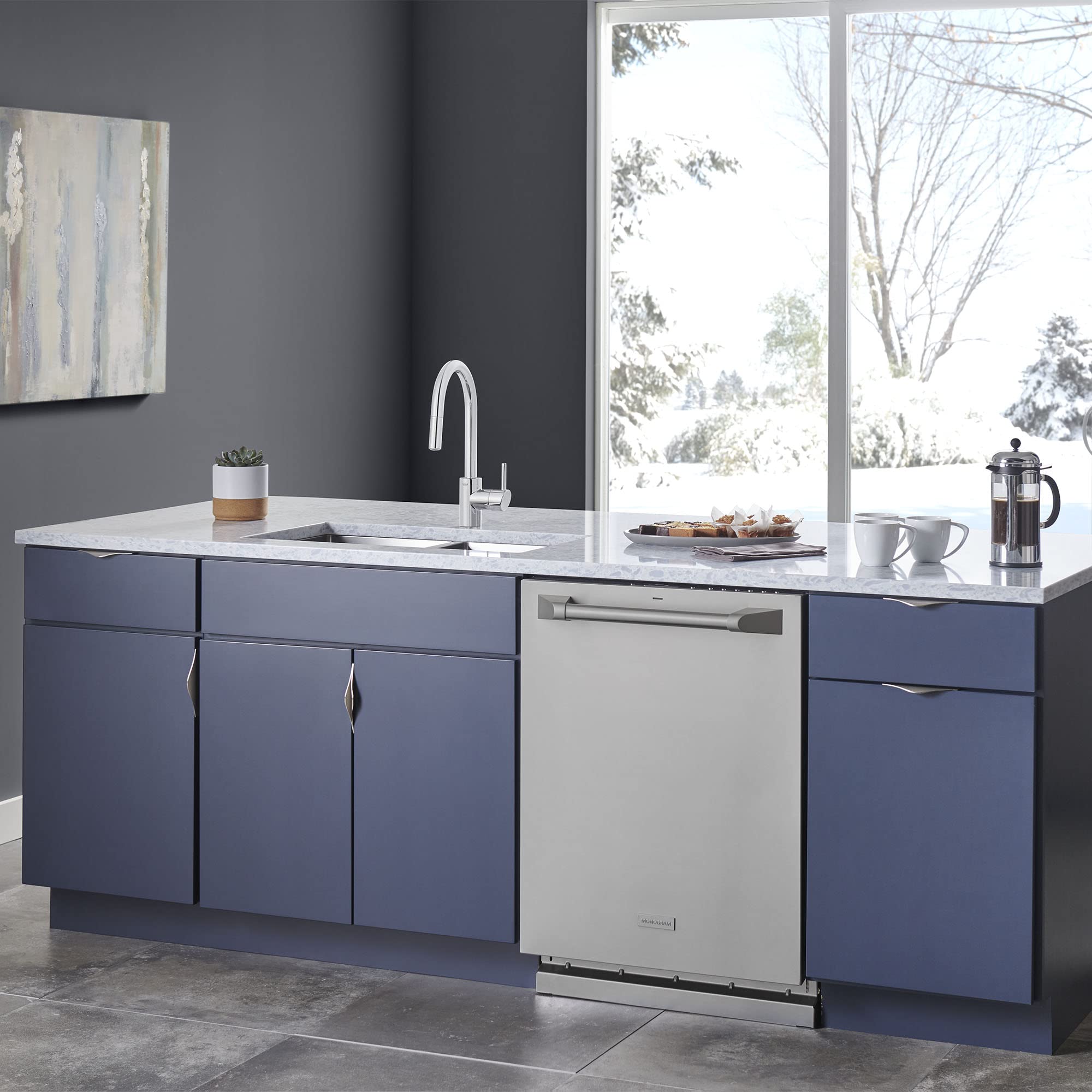 GROHE 3134910E Concetto Eco-Friendly Pull-Down Bar Kitchen Faucet with Sprayer Chrome - Image 7