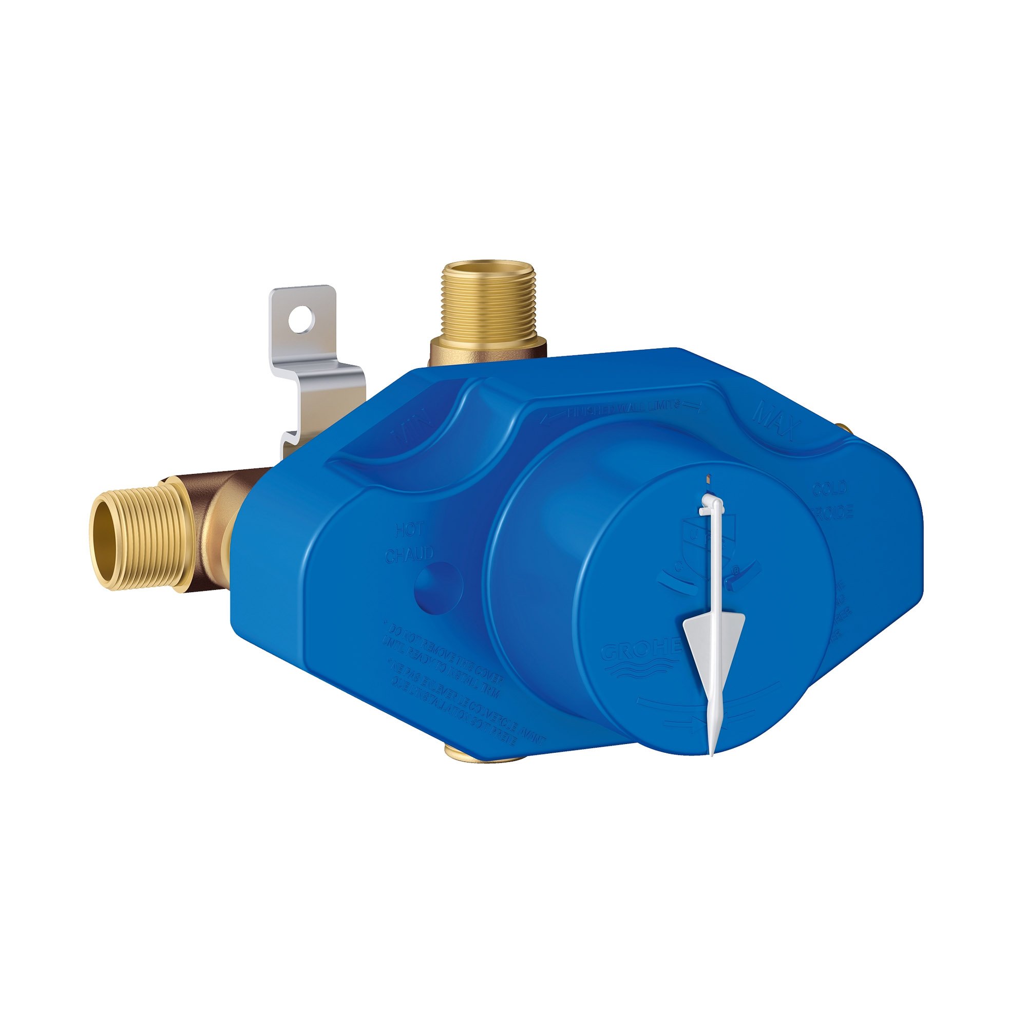 GROHE 35015001 Grohsafe Universal Pressure Balance Rough-In Valve (New Version of Grohe 35015000) - Image 3