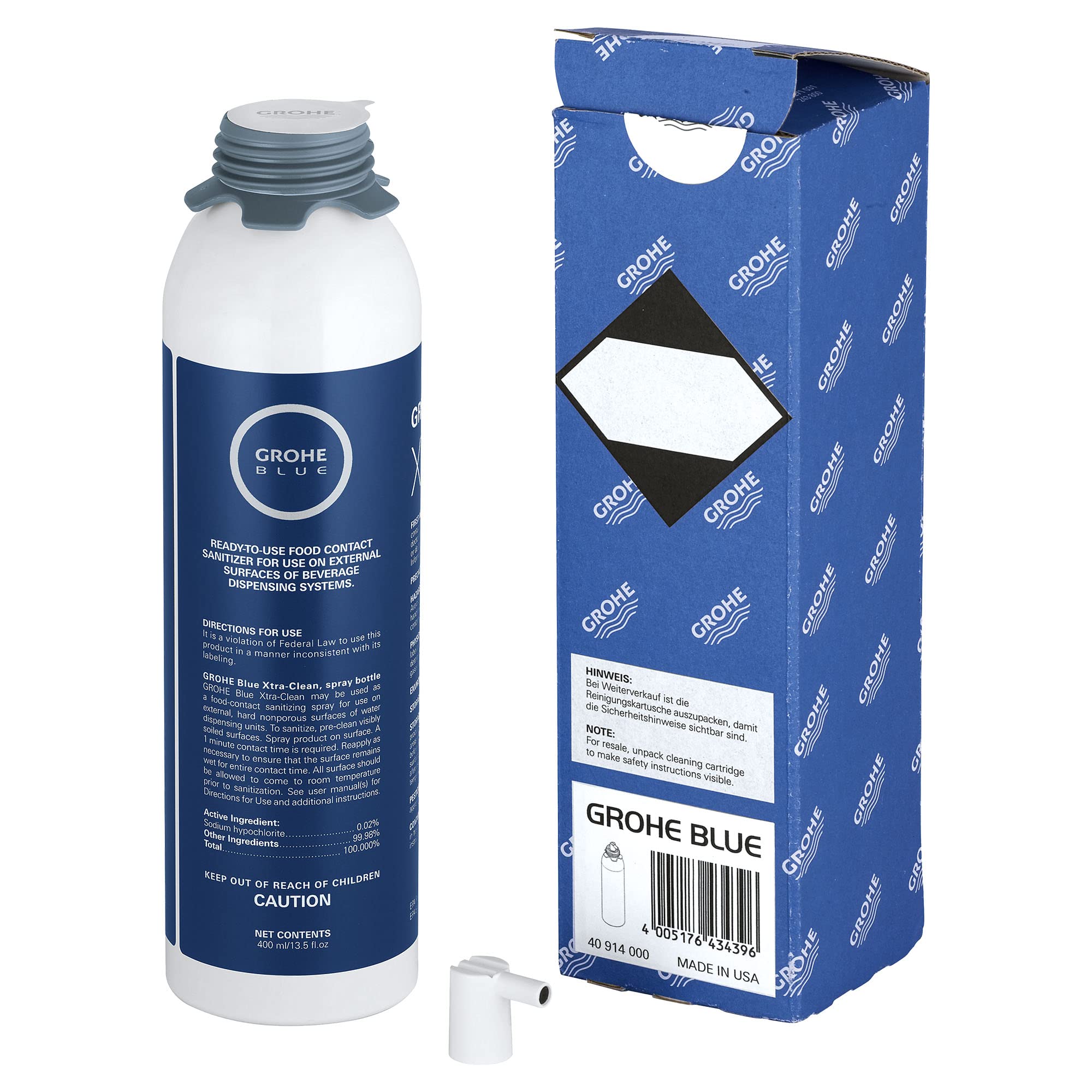 GROHE 40914000 Blue Cleaning Cartridge - Image 4